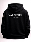 VALNTIER Essential Hoodie Phantom Black
