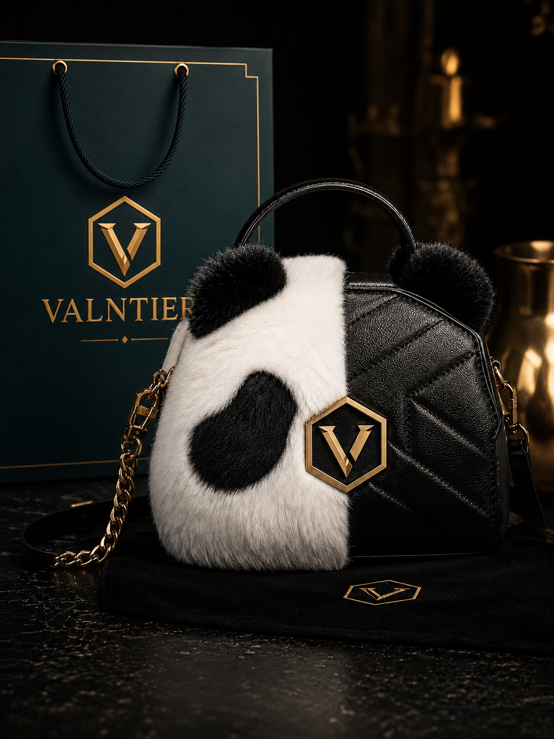VALNTIER PANDA NOIR