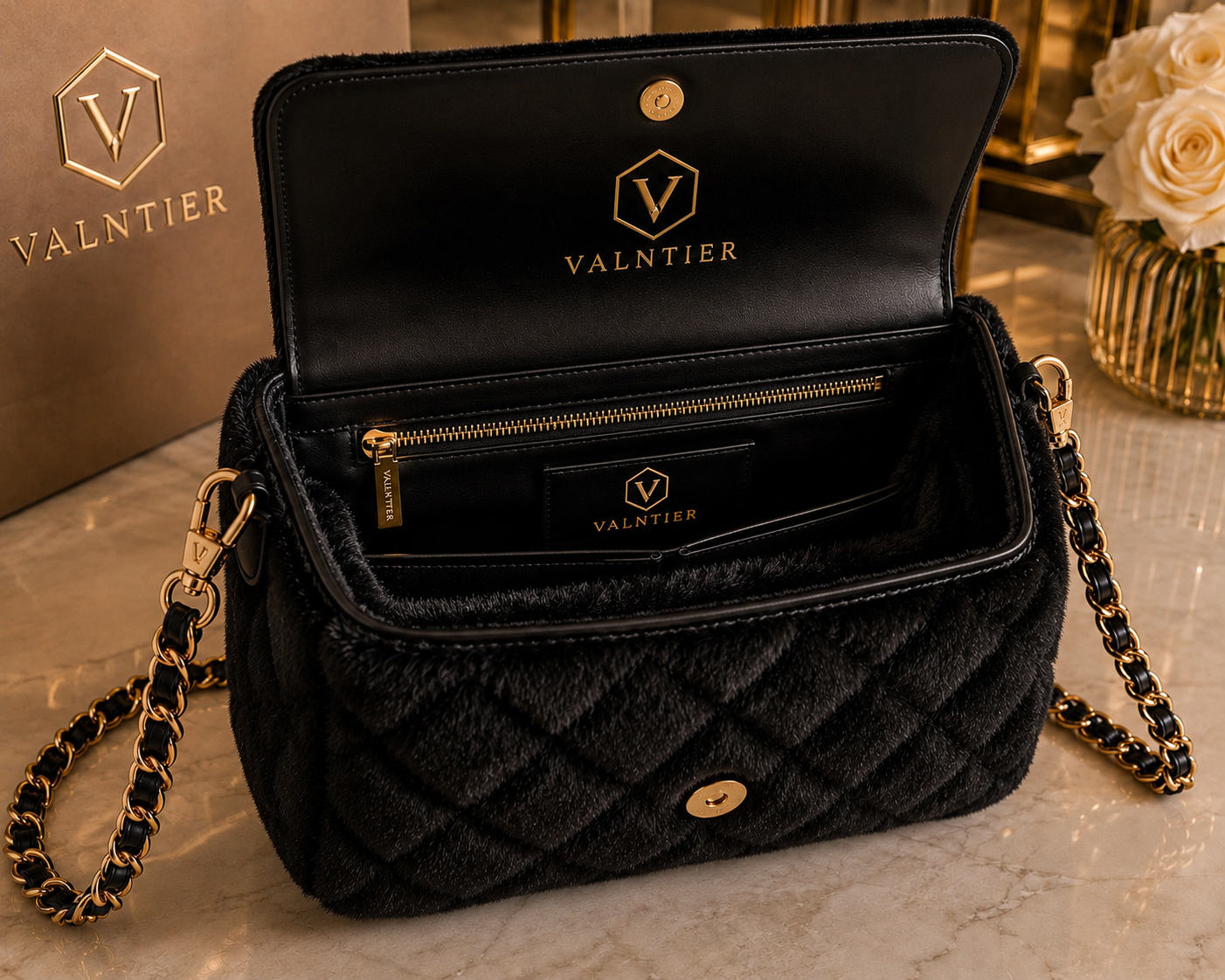 VALNTIER OBSIDIAN FUR