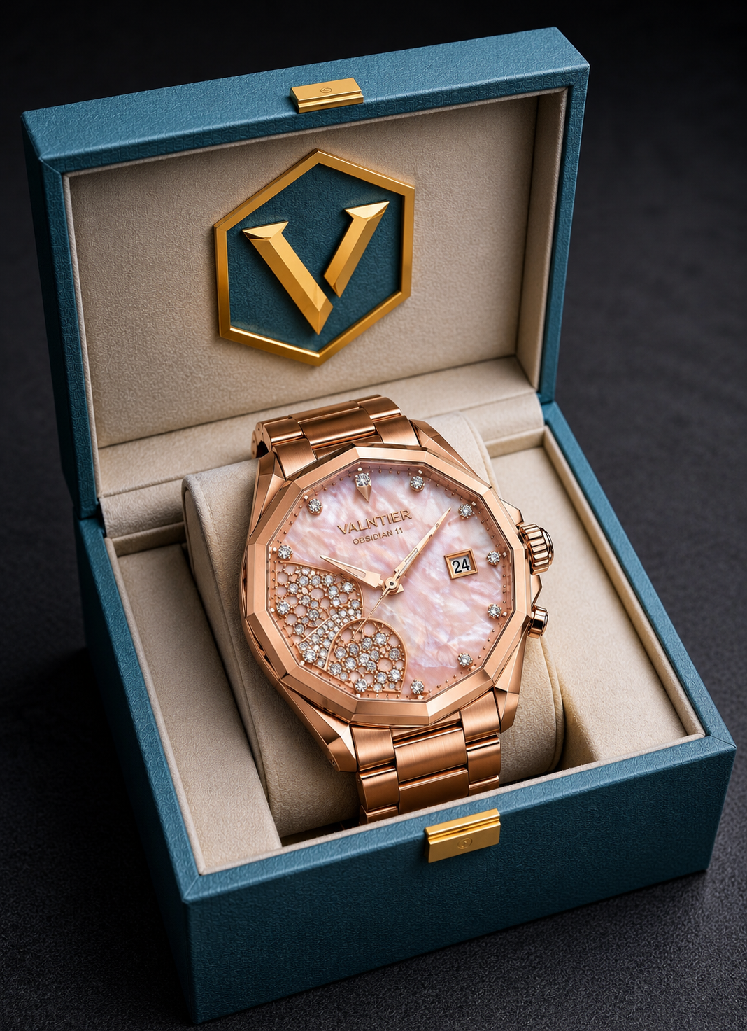 VALNTIER Obsidian 11 Rose Diamora