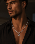 VALNTIER Ice Tennis Necklace