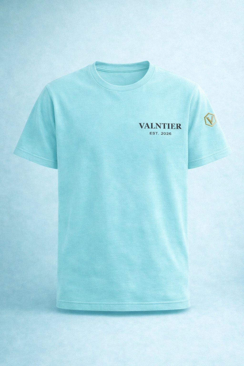 VALNTIER T-Shirt Costal Blue